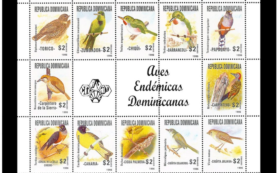 Aves endémicas, residentes y visitantes de Dominicana