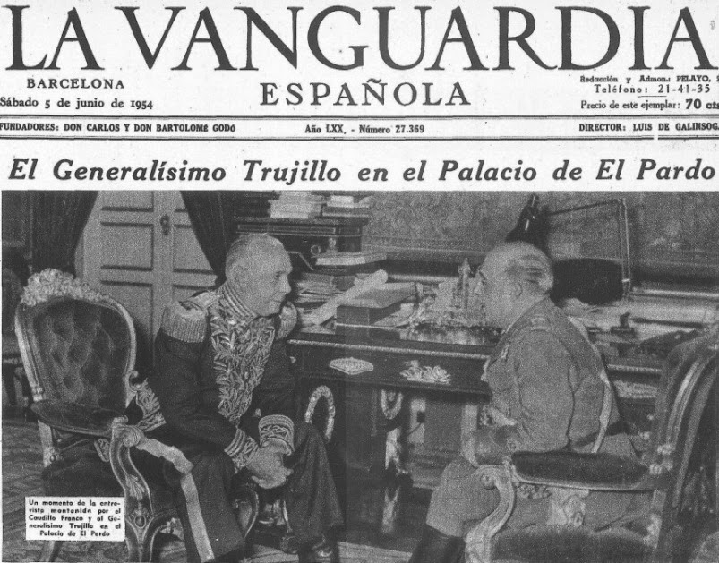Rafael Trujillo en España (1954)