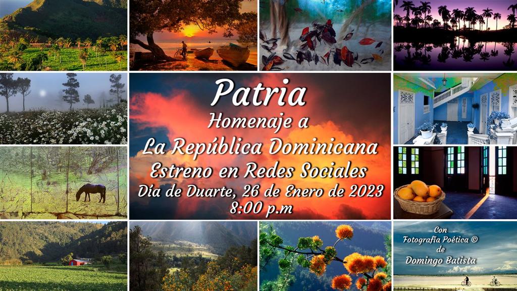Patria, homenaje a Dominicana