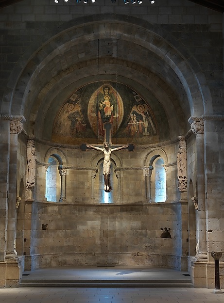 Ábside de una iglesia de Segovia en New York