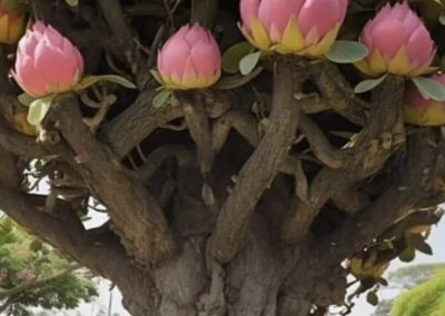Baobab (Adansonia).
