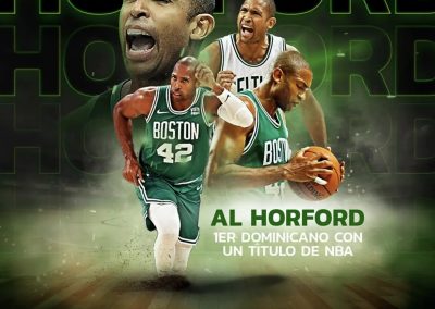 Dominicano Al Horford triunfa en NBA