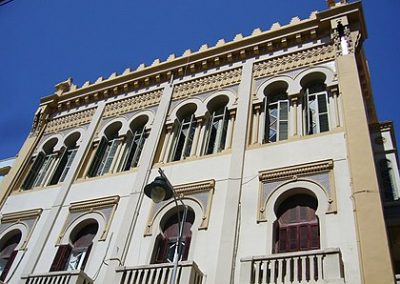 Melilla. Casa de Yamín Benarroch con la Sinagoga Or Zaruah