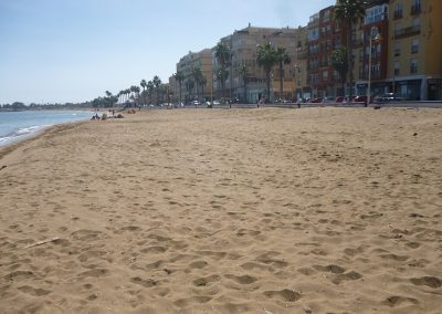 Melilla. Playa del Hipódromo